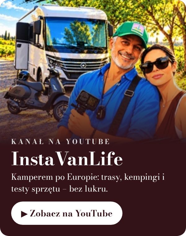 InstaVanLife – kanał o podróżach kamperem na YouTube